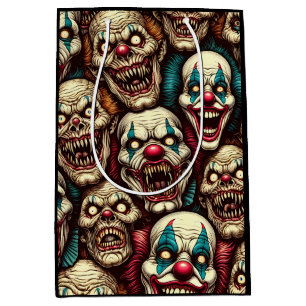 Halloween-Party der entsetzlichen Clowns Mittlere Geschenktüte