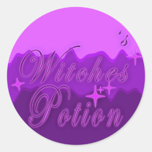 Halloween-Party Drink Cup Notizzettel Runder Aufkleber