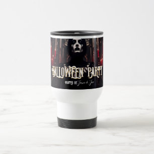 Halloween-Party - Dunkelgotische Einladung Reisebecher