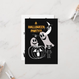Halloween-Party Einladung