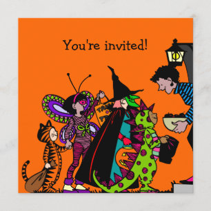 Halloween-Party Einladung