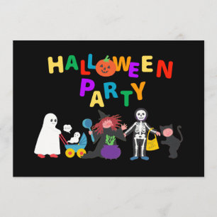 Halloween-Party Einladung