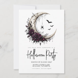 Halloween-Party-Einladung