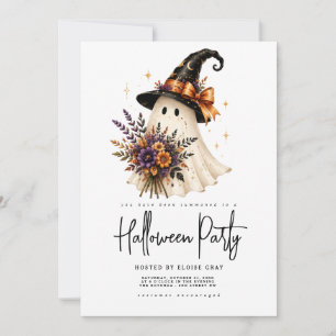 Halloween-Party-Einladung