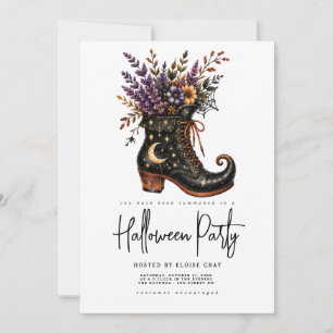 Halloween-Party-Einladung