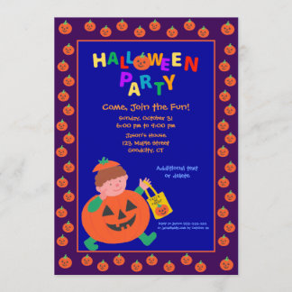 Halloween-Party Einladung
