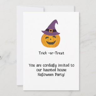 Halloween-Party Einladung