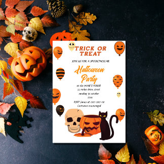 Halloween-Party Einladung