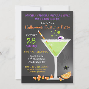 Halloween-Party Einladung