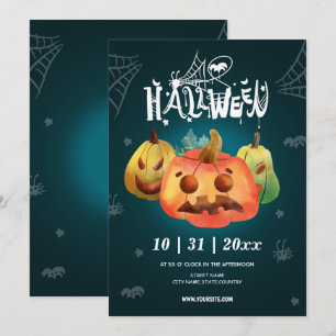 Halloween-Party Einladung