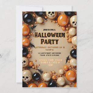 Halloween-Party Einladung