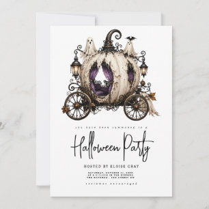Halloween-Party-Einladung