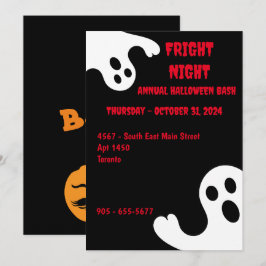 Halloween-Party-Einladung Einladung