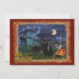 Halloween-Party-Einladung Einladung