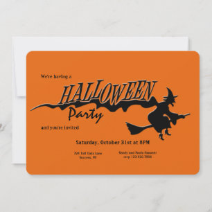 Halloween-Party-Einladung Einladung