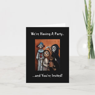 Halloween-Party-Einladung Einladung