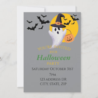 Halloween-Party-Einladung Einladung
