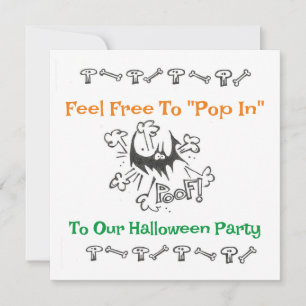 Halloween-Party-Einladung Einladung