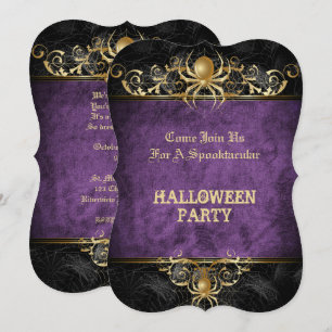 Halloween-Party-Einladung Einladung