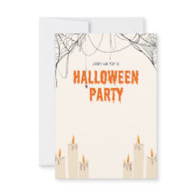 Halloween-Party-Einladung