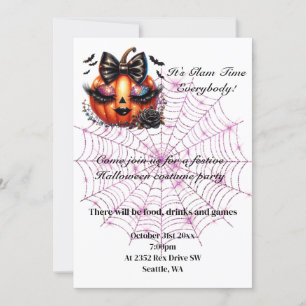 Halloween-Party-Einladung Einladung