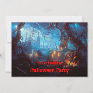 Halloween-Party-Einladung Einladung