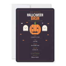 Halloween-Party-Einladung | Gruselige Halloween-Pa