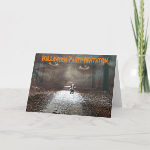 Halloween-Party-Einladung. Karte
