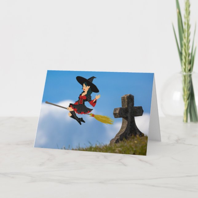 Halloween-Party Einladung. Karte (Vorderseite)