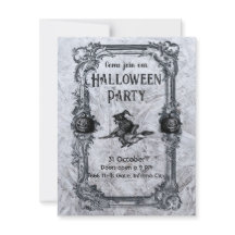 Halloween-Party Einladung v1