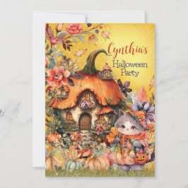 HALLOWEEN-PARTY-EINLADUNGEN EINLADUNG
