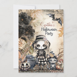HALLOWEEN-PARTY-EINLADUNGEN EINLADUNG