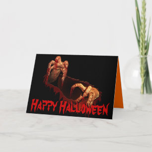 Halloween-Party Einladungen Zombie Custom Cards