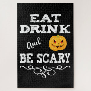 Halloween-Party essen Drink & Be Beängstigend Pump