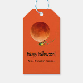 Halloween-Party-Favoriten des grauen Spiders Geschenkanhänger