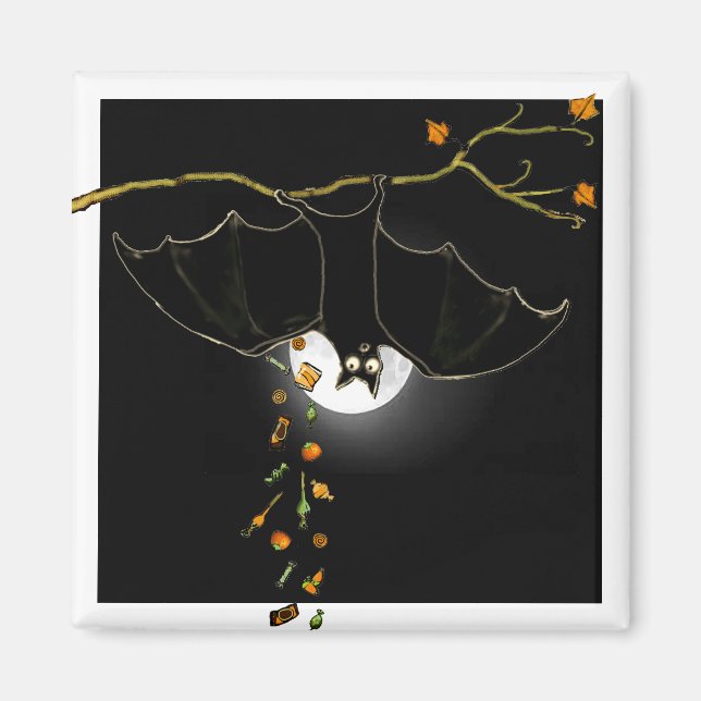 Halloween-Party-Favoriten Magnet (Vorne)