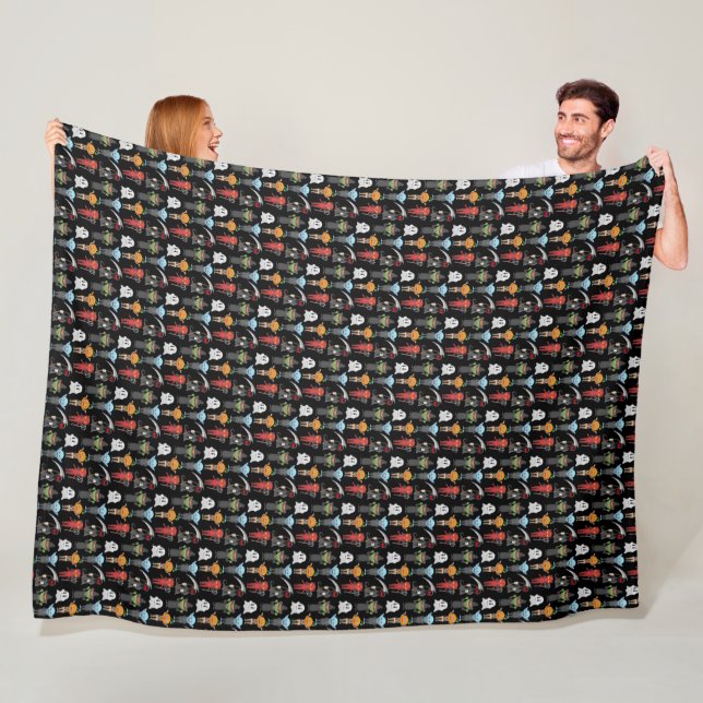 Halloween-Party Fleece Blanket (Beispiel)