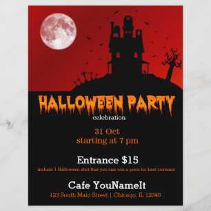 Halloween-Party Flyer