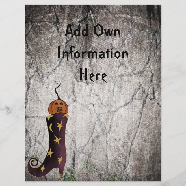 Halloween-Party Flyer (Vorne)