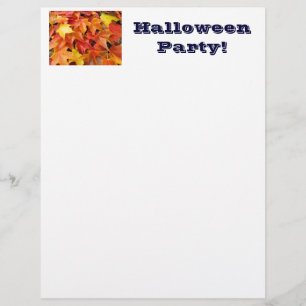 Halloween-Party! Flyer Papier Entwirf es selbst