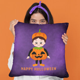 Halloween-Party für Kids Pumpkin Kissen
