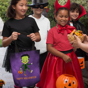Halloween-Party für Kinder Frankenstein Tasche