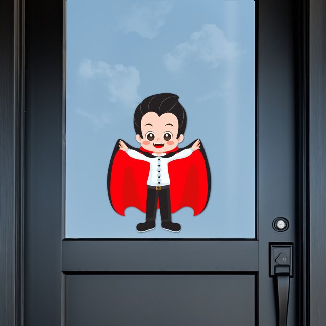 Halloween-Party für Kinder Vampire Fensteraufkleber (Von Creator hochgeladen)