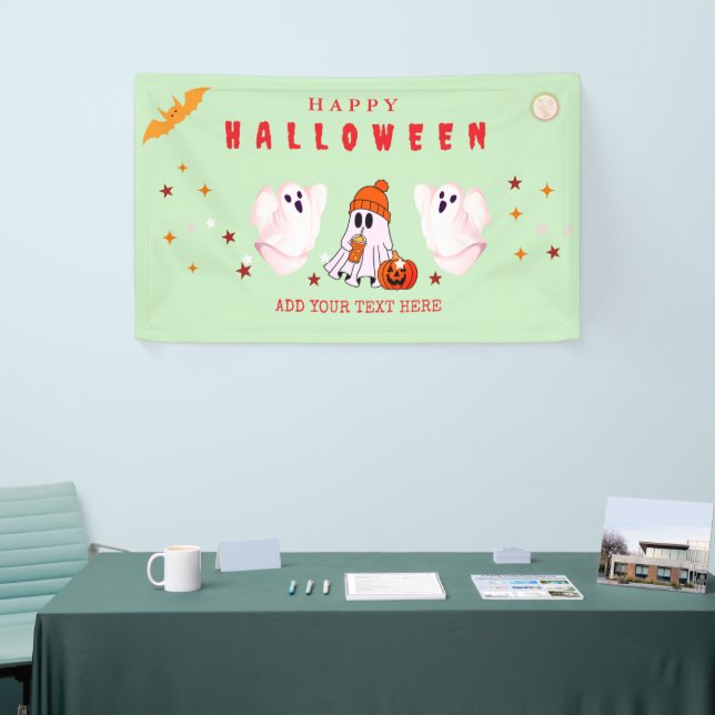 Halloween-Party für kundenspezifische Logos für kl Banner (Messeveranstaltung)