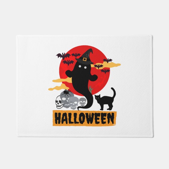 Halloween-Party Fußmatte (Vorderseite)
