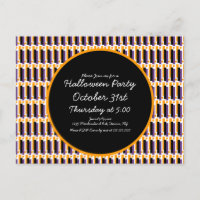 Halloween-Party Geometrische Formen Linien