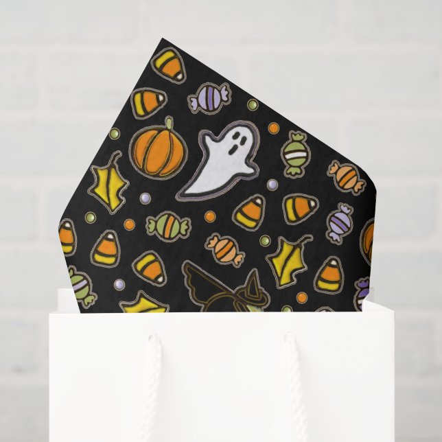 Halloween-Party Geschenk Seidenpapier (Geschenktüte)