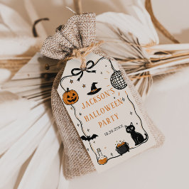 Halloween Party Geschenkanhänger