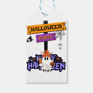 Halloween Party Geschenkanhänger