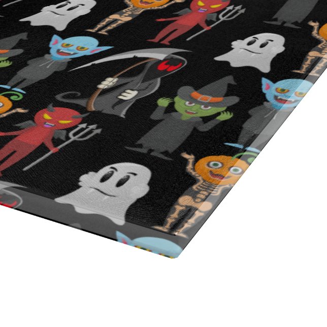 Halloween-Party Glasfaser Schneidebrett (Ecke)